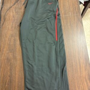 Nike Black and Red Ohio State Sweatpants